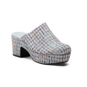 CHOCOLAT BLU BLUE MULTI Gertie Heeled Mules